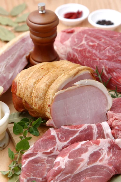 Varias carnes frescas　 —  Fotos de Stock